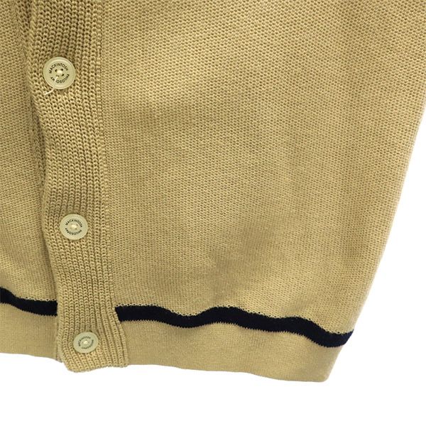 MACKINTOSH PHILOSOPHY マッキントッシュフィロソフィー 三陽商会 リネンブレンド 長袖 ショールカラー カーディガン 40 ベージュ メンズ