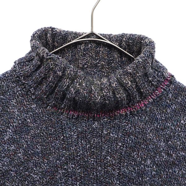 Paul Smith ポールスミス 日本製 長袖 ニット M パープル セーター レディース