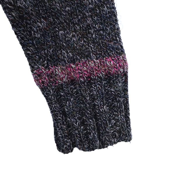 Paul Smith ポールスミス 日本製 長袖 ニット M パープル セーター レディース