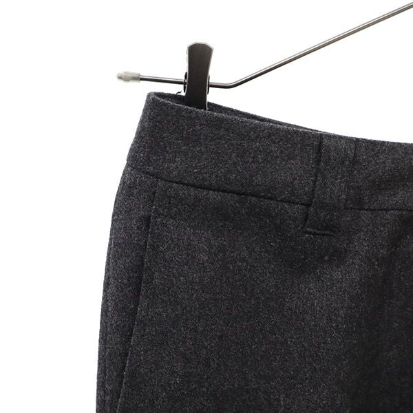 METRADAMO メトラダモ カシミヤウールブレンド イタリア製 スラックスパンツ 38 グレー レディース