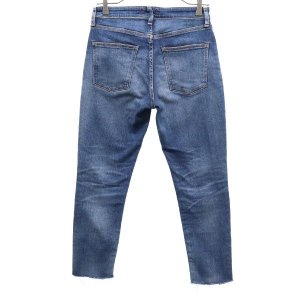 RED CARD レッドカード 日本製 テーパードデニムパンツ w24 ブルー ジーパン レディース