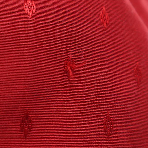 DARYLE ALEXANDER USA製 総柄 ロング丈 フレアスカート 10 レッド レディース