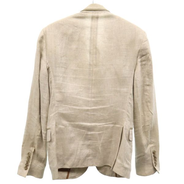 ザラマン リネン テーラードジャケット 34 ベージュ ZARA MAN メンズ