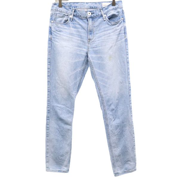 upper hights アッパーハイツ ストレートデニムパンツ W26 ブルー ジーパン レディース