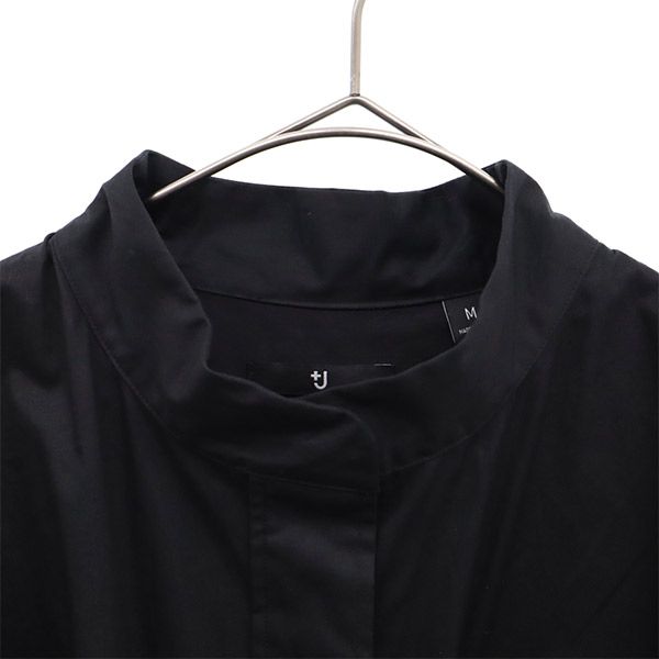 未使用 UNIQLO +J ユニクロ プラスジェイ 長袖 ロングワンピース M ブラック レディース