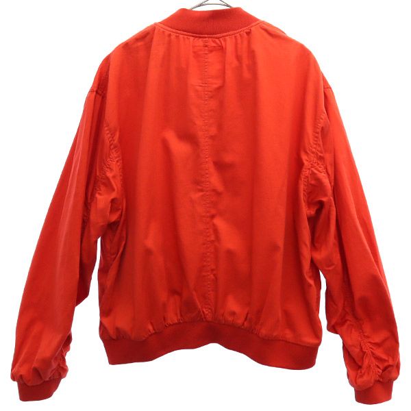 ニコアンド ジップジャケット 4 レッド niko and... ブルゾン レディース