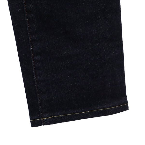 REPLAY リプレイ ワンポイントロゴ ストレートデニムパンツ W25 ブルー ジーパン レディース