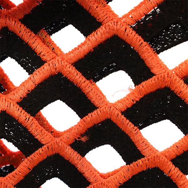 chaos カオス メッシュデザイン ミモレ丈 スカート 36 オレンジ系 レディース