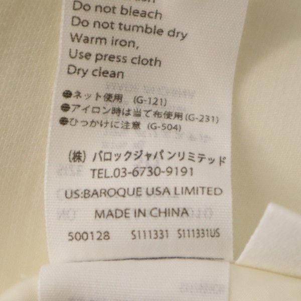 エンフォルド ダブルクロストラウザー パンツ 36 ホワイト ENFOLD レディース