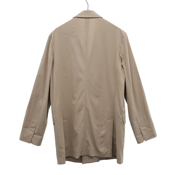 未使用 BEAUTY&YOUTH UNITED ARROWS ビューティアンドユース レーヨンナイロン ダブル テーラードジャケット M ベージュ レディース
