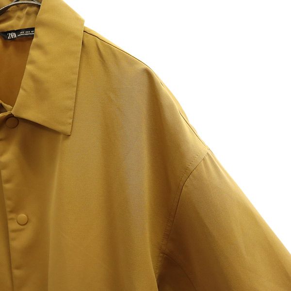 ザラ コーチジャケット S ブラウン ZARA メンズ