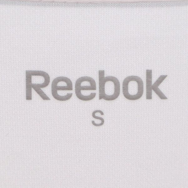 リーボック 未使用 プリント 半袖 トレーニングウェア S ホワイト系 Reebok Tシャツ メンズ