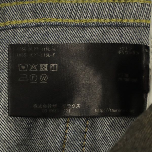 THE RERACS ザリラクス スキニーデニムパンツ 38 ブルー ジーパン レディース