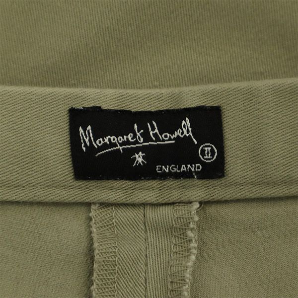 MARGARET HOWELL マーガレットハウエル ワイドパンツ 2 ベージュ レディース