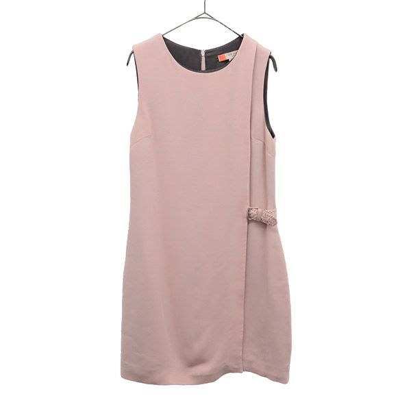 TED BAKER テッドベーカー ノースリーブ ワンピース 1 ピンク レディース