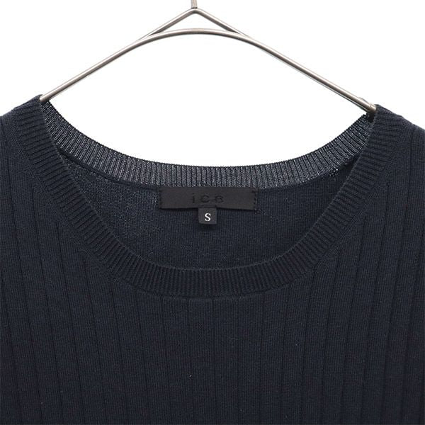 iCB アイシービー ノースリーブ ワンピース S ネイビー系 レディース