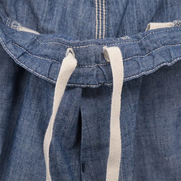 LE GLAZIK ルグラジック 日本製 ダンガリー ショートパンツ 36 ブルー メンズ