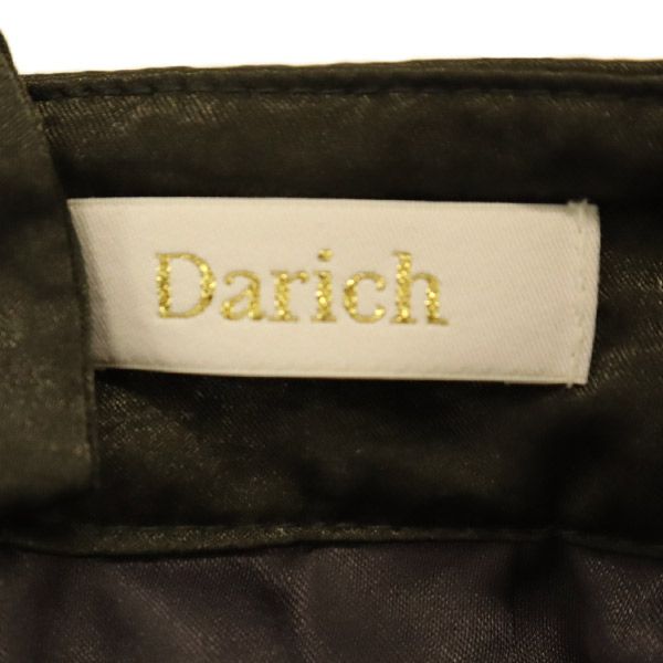 Darich ダーリッチ ミディ丈 タック フレアスカート F グレー レディース