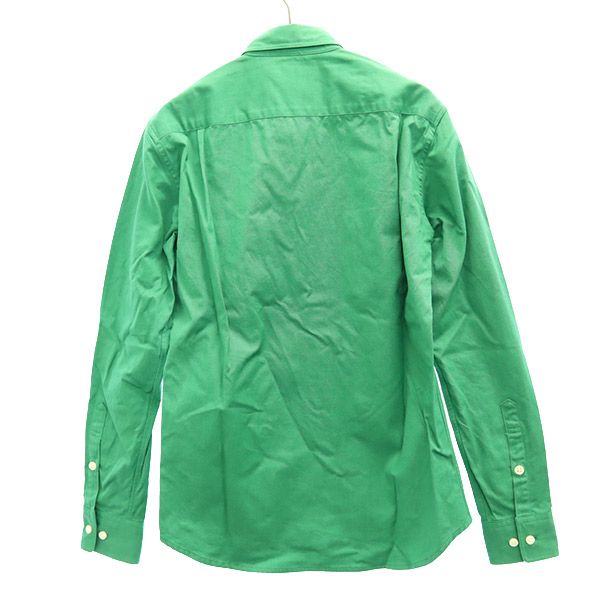 FACTOTUM ファクトタム 長袖 ボタンダウンシャツ F グリーン メンズ