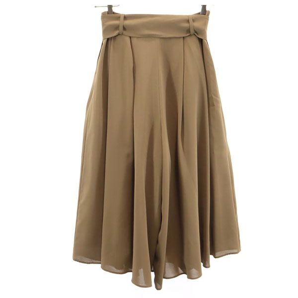 アーバンリサーチロッソ ワイドパンツ 38 ブラウン URBAN RESEARCH ROSSO レディース