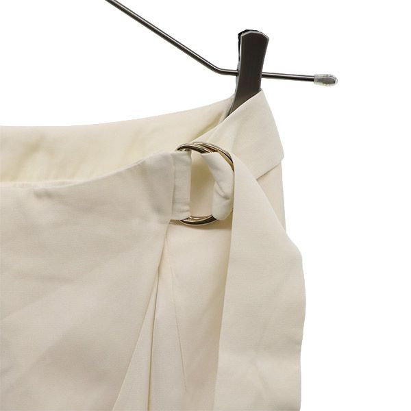 eimy istoire エイミーイストワール ワイドパンツ S ホワイト レディース