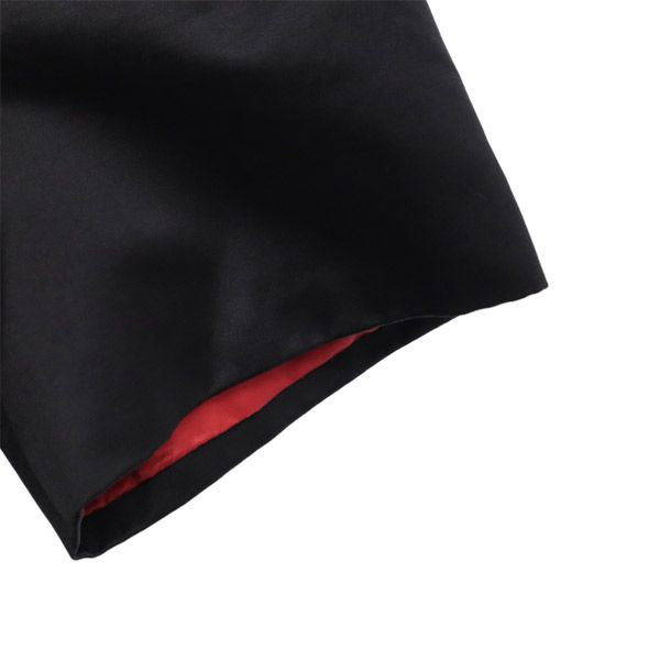 MUGUET ミュゲ 半袖 ワンピース 38 ブラック レディース