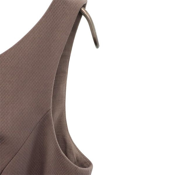 Rene basic ルネベーシック ノースリーブ ワンピース 32 ブラウン レディース