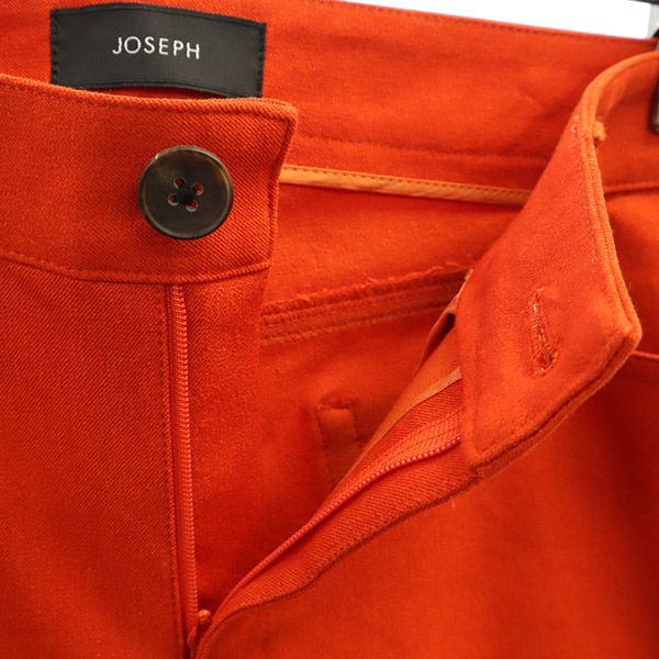 未使用 JOSEPH ジョセフ ロングパンツ 40 レッド メンズ
