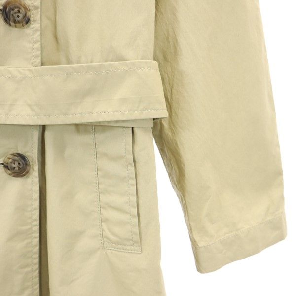 mizuiro ind ミズイロインド 日本製 トレンチコート ベージュ ロングコート レディース