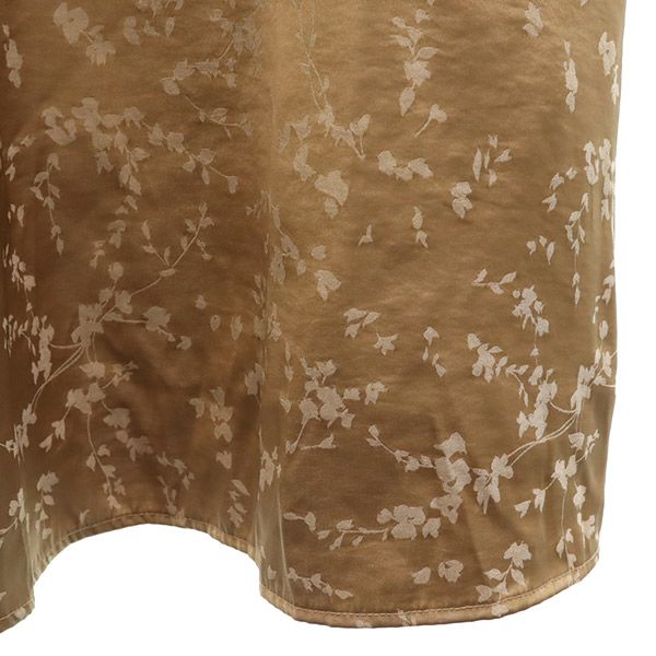 SNIDEL スナイデル SWFO201036 総柄 サテンジャガード キャミワンピース 1 ベージュ系 レディース