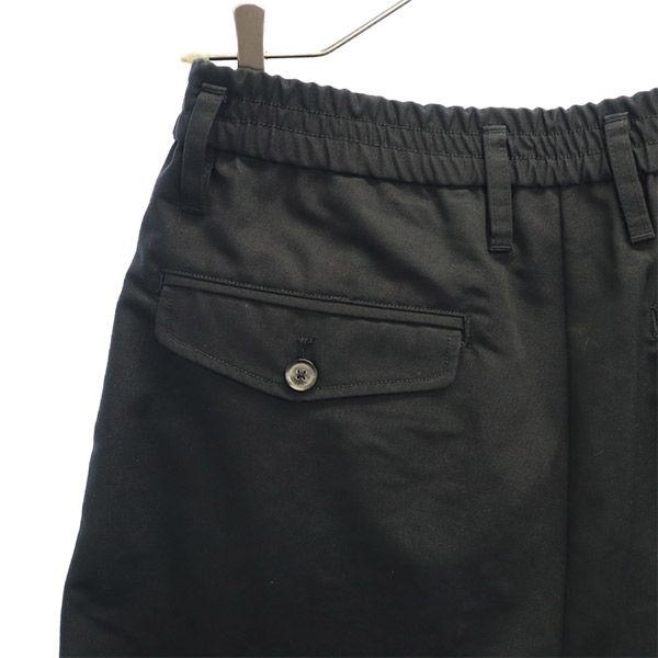 UNITED TOKYO ユナイテッドトウキョウ 日本製 テーパードパンツ 1 ブラック コクーン レディース