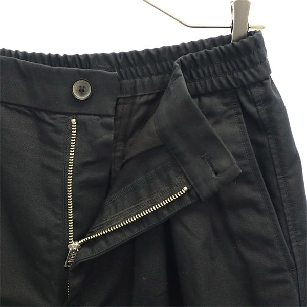 UNITED TOKYO ユナイテッドトウキョウ 日本製 テーパードパンツ 1 ブラック コクーン レディース
