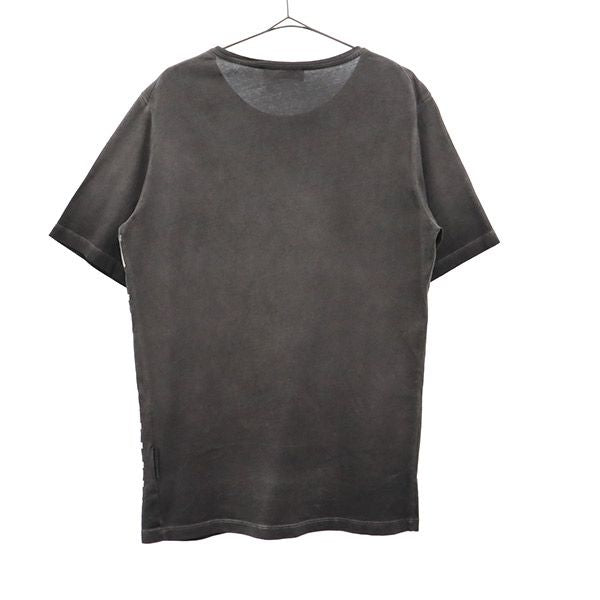 ディーゼルブラックゴールド ボーダー 半袖 Tシャツ M グレー系 DIESEL BLACK GOLD クルーネック メンズ