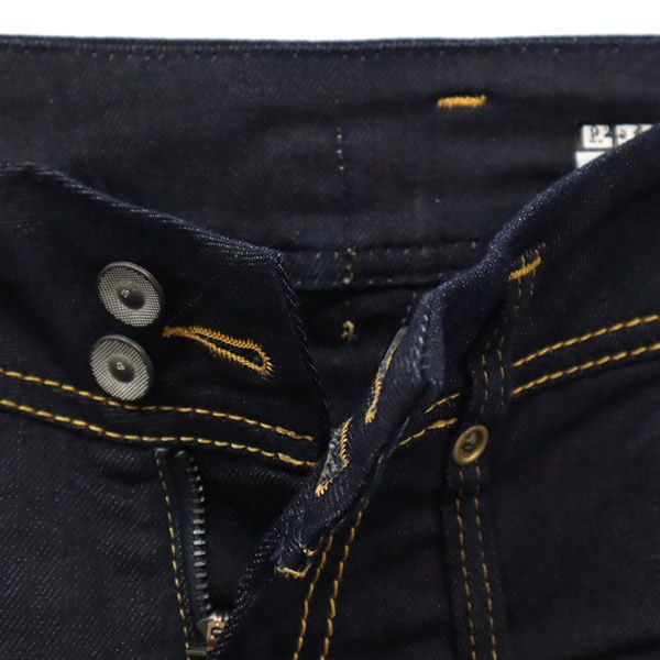 G-STAR ジースター ストレートデニムパンツ W26 ネイビー ジーパン レディース