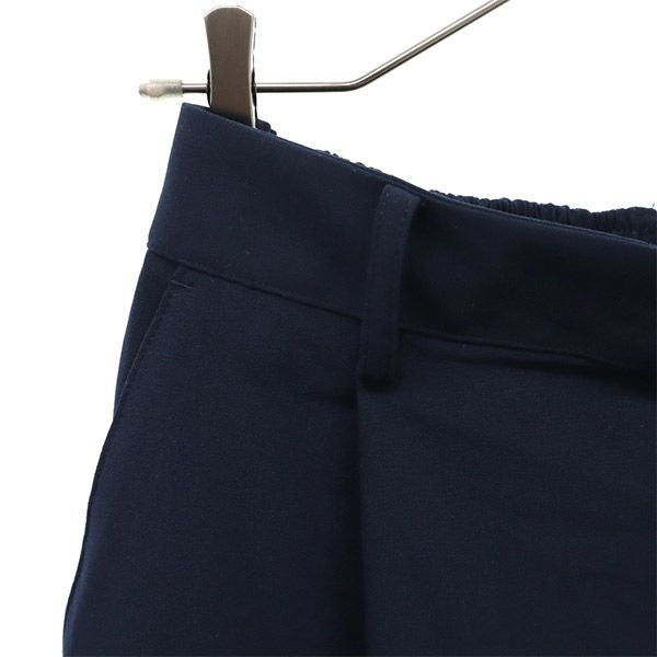 ニコアンド ワイドパンツ M ネイビー niko and... レディース