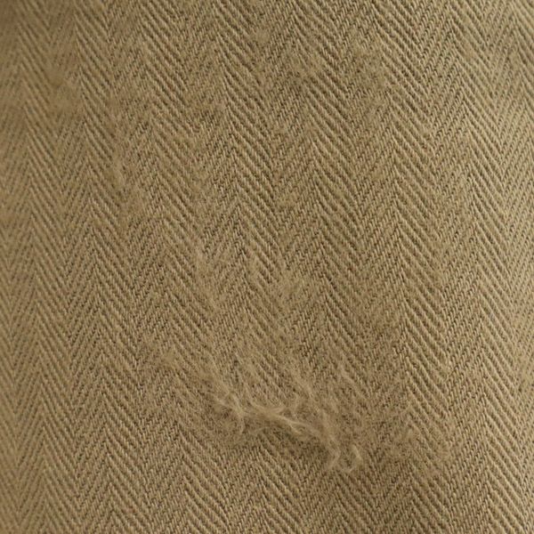 HAVERSACK ハバーザック 日本製 ボタンフライ ショートパンツ L カーキ メンズ