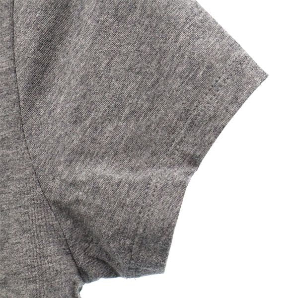 未使用 ゲス ロゴ プリント 半袖 Tシャツ XS グレー Guess クルーネック レディース