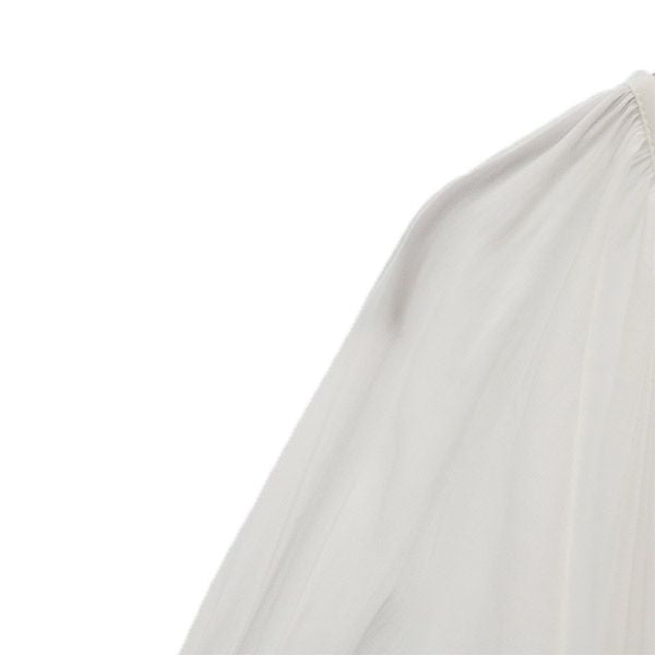 エミ アトリエ 5分袖 ロングワンピース 0 ホワイト emmi arelier レディース