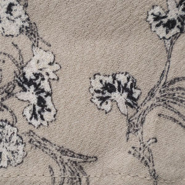 FRAY I.D フレイアイディー ヴィスコース フラワープリント 5分袖 ワンピース 0 グレー系 FWFO221049 レディース