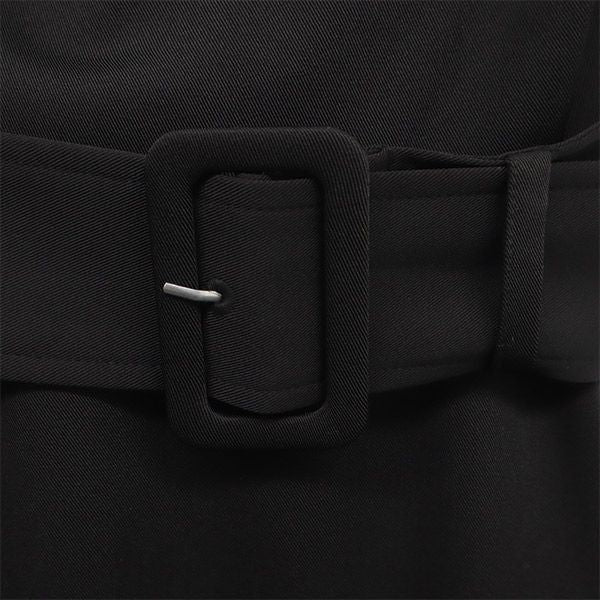 SNIDEL スナイデル プリ-ツナロー ジャンパースカート 1 ブラック SWFO222039 ジャンスカ レディース