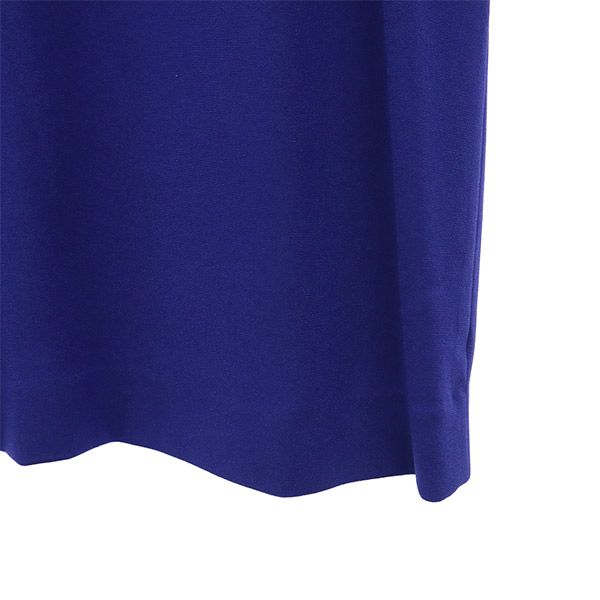 未使用 ENFOLD エンフォルド 日本製 ノースリーブ ワンピース 38 ブルー レディース