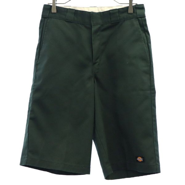 ディッキーズ チノショートパンツ W30 グリーン Dickies ワークパンツ メンズ