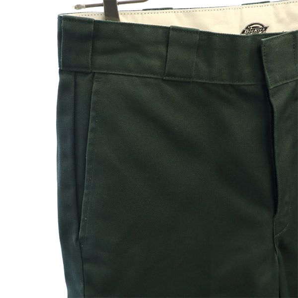 ディッキーズ チノショートパンツ W30 グリーン Dickies ワークパンツ メンズ