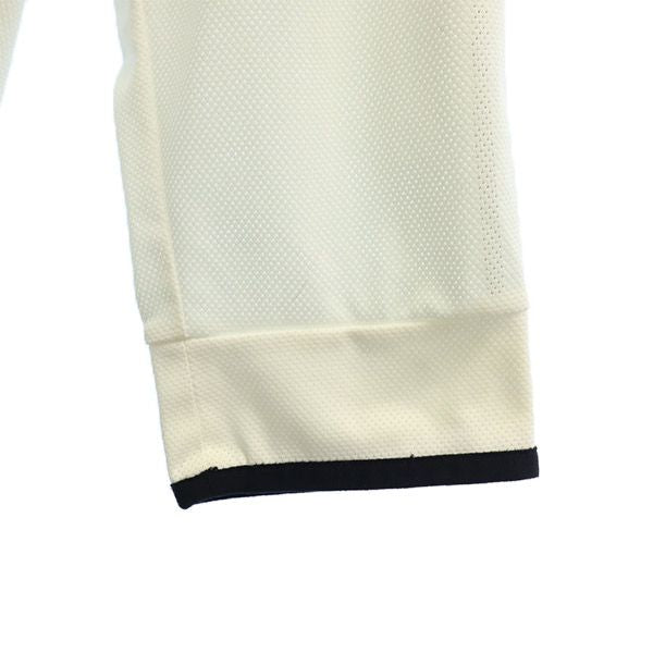 ナイキ ワンポイント刺繍 トレーニング 7分袖 ジップジャケット L ホワイト NIKE スポーツ フード付 レディース