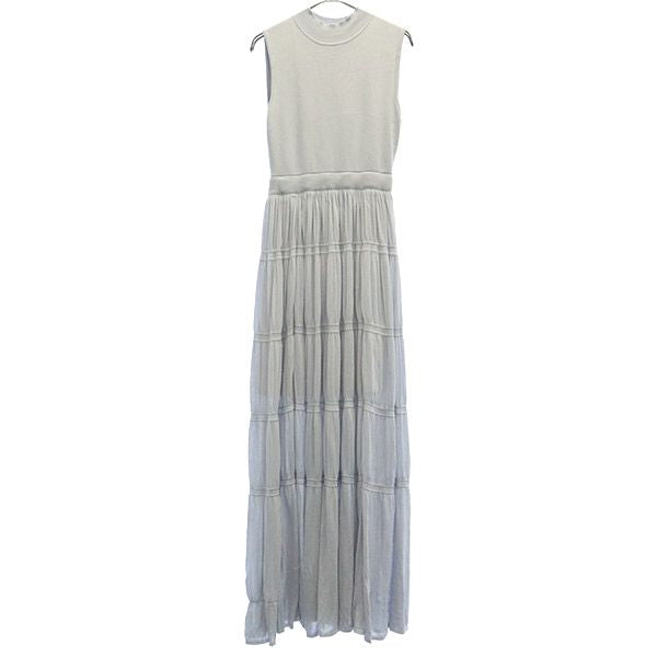 eimy istoire エイミーイストワール ロングワンピース グレー レディース