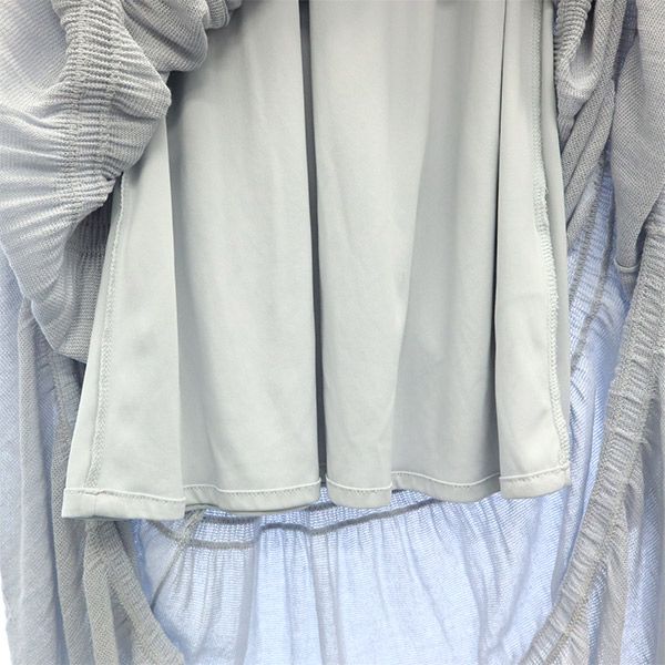 eimy istoire エイミーイストワール ロングワンピース グレー レディース