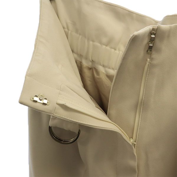 FRAY I.D フレイアイディー FWFP165673 ハイウエストベルト ワイドパンツ 1 ベージュ レディース