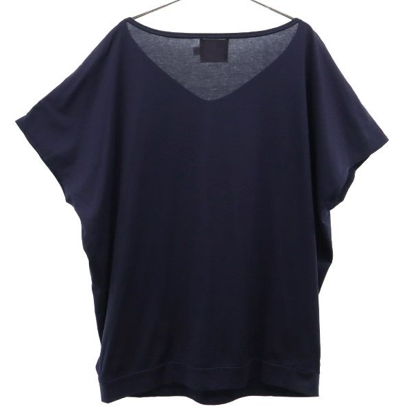 トラディショナル ウェザーウェア 半袖 Vネック Tシャツ S ブラック TRADITIONAL WEATHER WEAR レディース