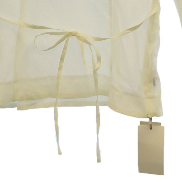 未使用 SNIDEL スナイデル 長袖 ボリュームフリル ブラウス F ホワイト SWFB231120 レディース