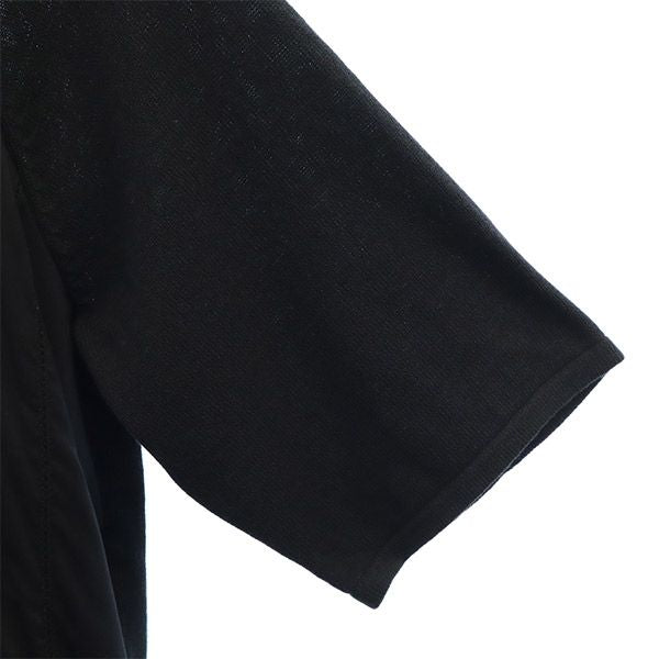 UNITED ARROWS STYLE for LIVING ユナイテッドアローズ スタイルフォーリビング 切替 半袖 ワンピース ブラック レディース